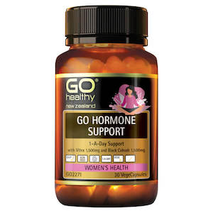 Health supplement: Go Healthy Go Hormone Support 30 Veggie Caps