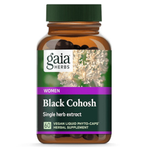 Health supplement: Gaia Herbs Black Cohosh 60 Caps