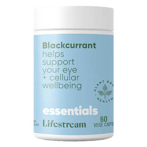 Health supplement: Lifestream Blackcurrant 60 Caps