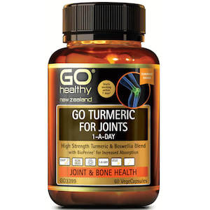 Go Healthy Go Turmeric for Joints 1-A-Day 60 Caps