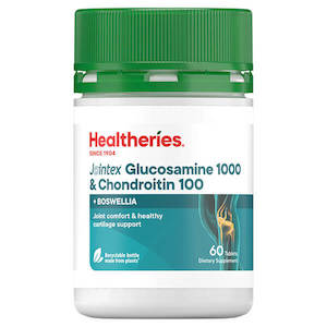 Healtheries Jointex Plus Glucosamine 1000 & Chondroitin 100 60 Tablets