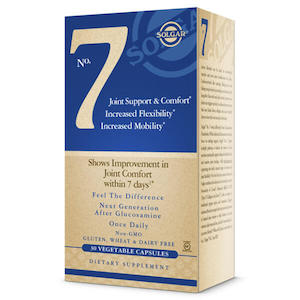 Health supplement: Solgar No. 7 Joint Support 30 Veggie Caps