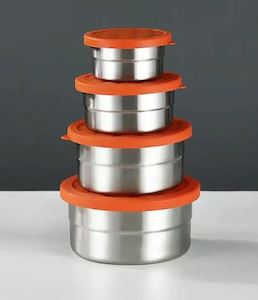 Kitchenware wholesaling: Leak-proof container SET - 180ml, 380ml, 600ml & 900ml