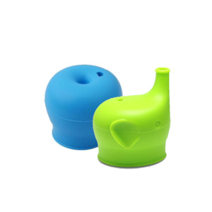 Silicone Sipper & Straw Lid Set