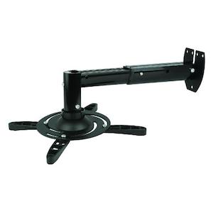 Black Wall Hung Projector Mount (SPWM04B)