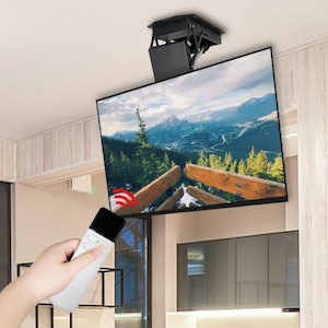 SMFDC80 80kg motorised TV ceiling mount