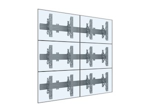 Video Wall 2x3 Popout Mounts (SVW2x3-P400)