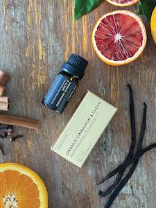 Aromatherapy: Orange Cinnamon & Clove Aromatherapy Essential Oil - 10mL