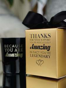 Long Burning EcoSoya Candle: You Are Amazing Candle - Mango Papaya & Coconut Limited Edition