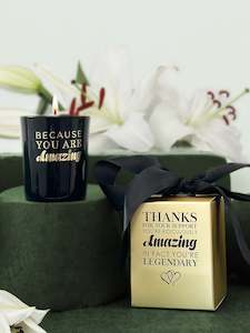 You Are Amazing Candle - Christmas Lily Limited Edition