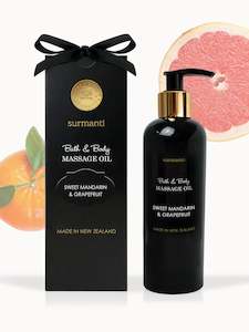 Sweet Mandarin & Grapefruit Bath & Body Massage Oil