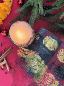 Coconut Wax Candle: Christmas Pine Long Burning Eco Soy Candle - Limited Edition