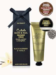 Black Raspberry Vanilla: Cuticle Hand & Nail Treatment Cream - Black Raspberry & Vanilla