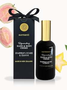 Starfruit Lychee & Guava Hand & Body Creme - Surmanti