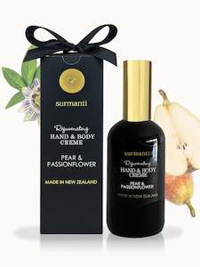 Pear & Passionflower Hand & Body Creme -Surmanti