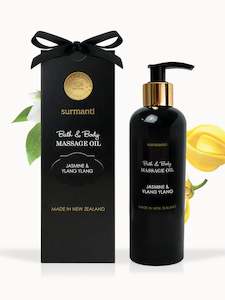 Jasmine & Ylang Ylang Bath & Body Massage Oil - Surmanti