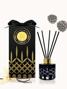 Black Raspberry & Vanilla Crystal Series Reed Diffuser - Small Rooms 100mL