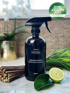 Award Winning: Multipurpose Surface Spray – Persian Lime & Lemongrass - Natural Kitchen - 500ML