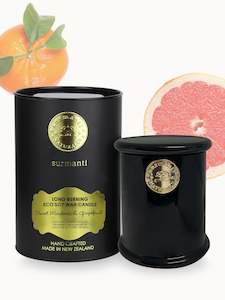 Sweet Mandarin & Grapefruit Long Burning Eco Soy Candle