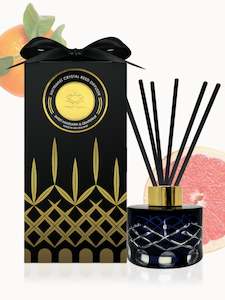 Sweet Mandarin & Grapefruit Crystal Series Reed Diffuser - Large Rooms 200ml