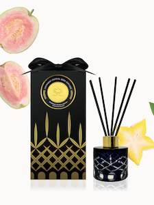 Starfruit Lychee & Guava Crystal Series Reed Diffuser - Small Rooms 100ml