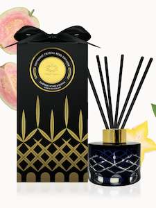 Starfruit Lychee & Guava Crystal Series Reed Diffuser - Large Rooms 200ml