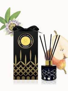 Pear & Passionflower Crystal Series Reed Diffuser - Small Rooms 100ml