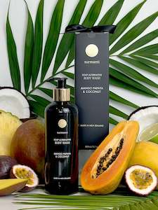 Body Wash Soap Alternative: Mango Papaya & Coconut Body Wash - Soap Alternative 300ml