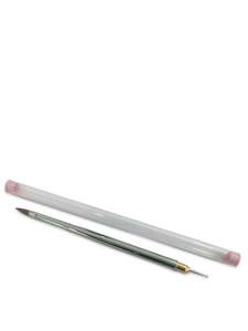 Glitter Brush / Dotting Tool - Silver/Gold