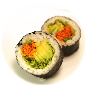 Avocado + Mixed Vegetables Maki