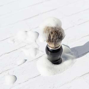 Traditional Solid Wood Shaving Brush - SustainaBLAH