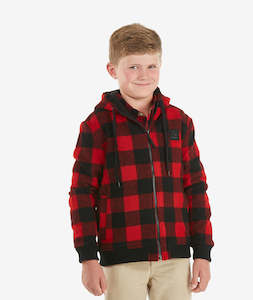 Kids' Crooked River Wool Hoodie