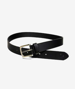 Men's Leather Jeans Belt - 35mm Wide