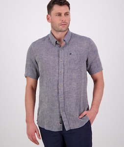 Men's Humber Short Sleeve Linen Shirt