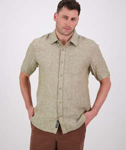 Men's Humber Short Sleeve Linen Shirt