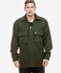 Men's Ranger Wool Zip Front Bushshirt