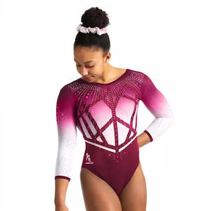 Milano Antheia Long Sleeved Pink Leotard - Goddess