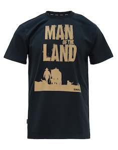 Clothing manufacturing: MAN OF THE LAND TEE