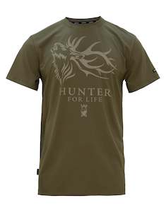 Clothing manufacturing: HUNTER FOR LIFE TEE