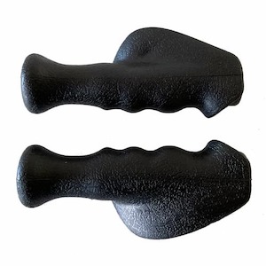 17mm-19mm OD Tube Grip: Soft PVC Winged Handle Grips - 19mm ID