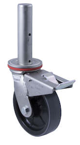 Castors: 150mm 38mm Stem Mount Scaffold Castor - 360KG Rated