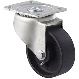 Castors: 100mm Cast Iron High Temperature Castors