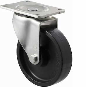 150mm Heavy Duty Industrial Nylon Castors - 450KG Rated