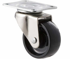 Castors Light Duty 20kg 30kg: 50mm Nylon Wheel Castors - 30KG Rated