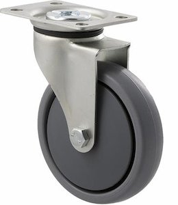 Castors Light Duty 50kg 100kg: 100mm Thermoplastic Light Duty Castor - 50KG Rated