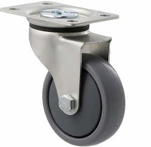 Castors Light Duty 50kg 100kg: 75mm Thermoplastic Light Duty Castor - 50KG Rated