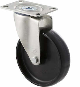 125mm Nylon Wheel Castors - 150KG Rated