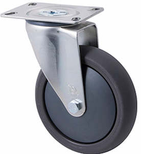 125mm Polyurethane Wheel Castors - 100KG Rated