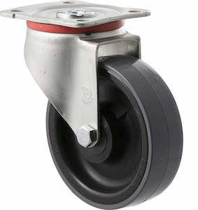 125mm Polyurethane Industrial Castors - 300KG Rated