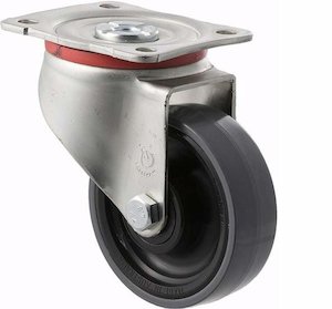 Castors Industrial 150kg 300kg: 100mm Polyurethane Industrial Castors - 300KG Rated